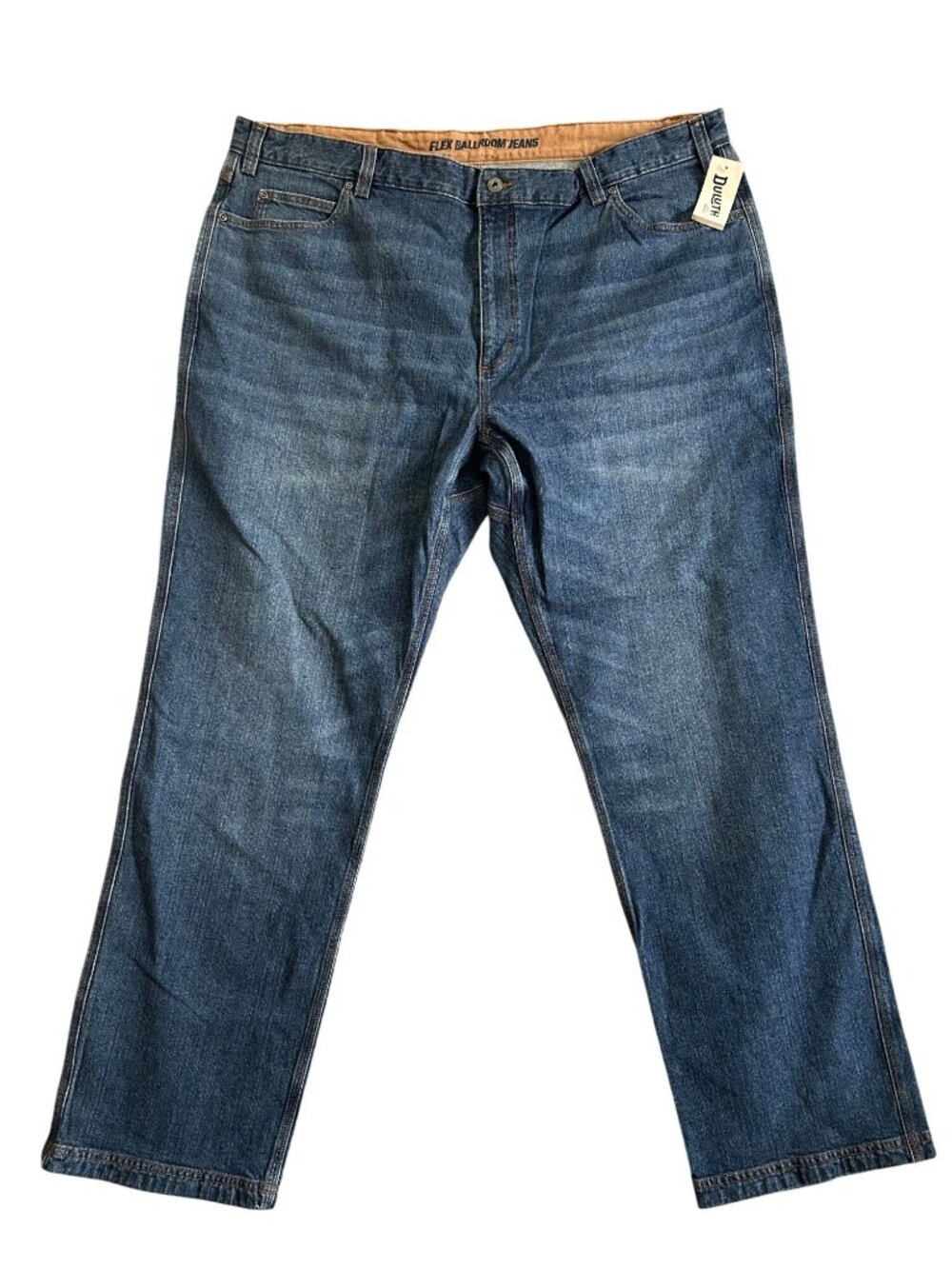 Mens DuluthFlex Ballroom Relaxed Fit Jeans 46 Denim Comfortable Stretch Durable